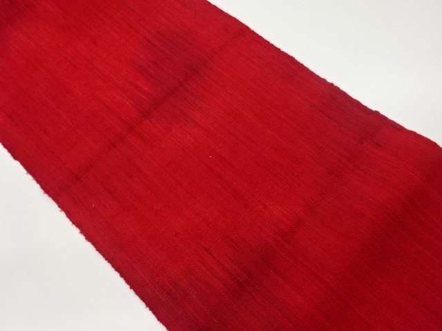 手織り真綿紬織柄名古屋帯